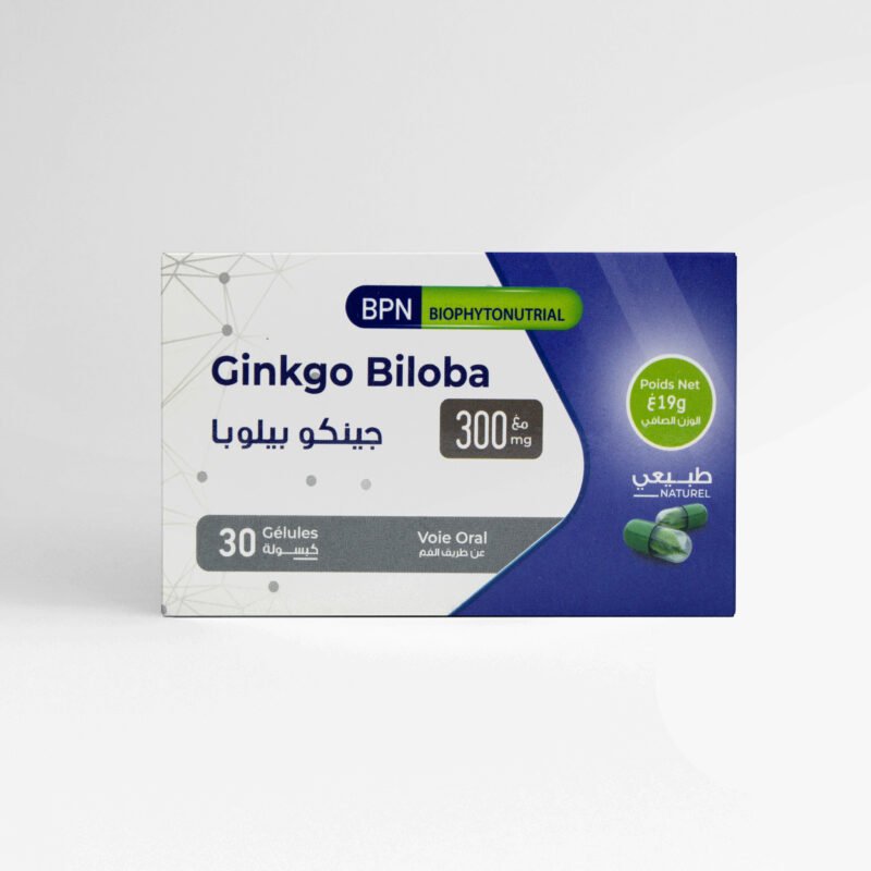 Ginkgo Biloba 300mg 30gélules